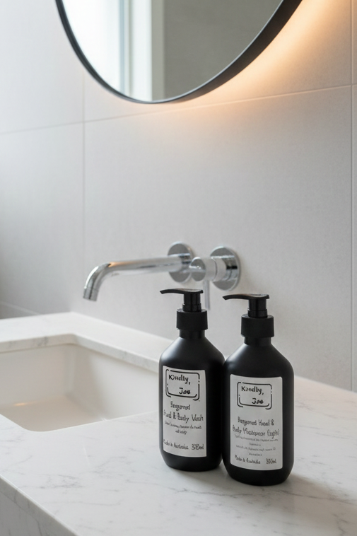 Bergamot Hand & Body Wash + Bergamot Hand & Body Moisturizer (light) Bundle