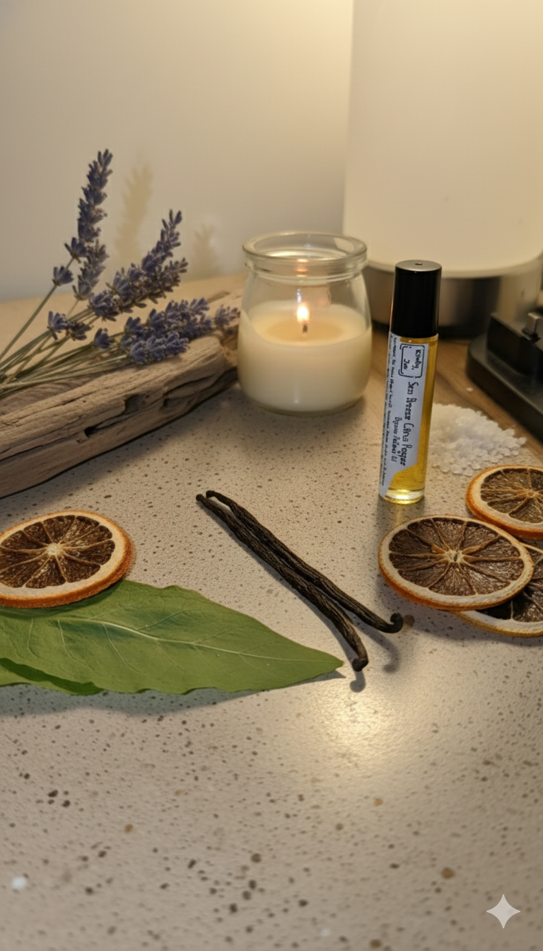 Sea Breeze Citrus Black Pepper - Organic Perfume Oil