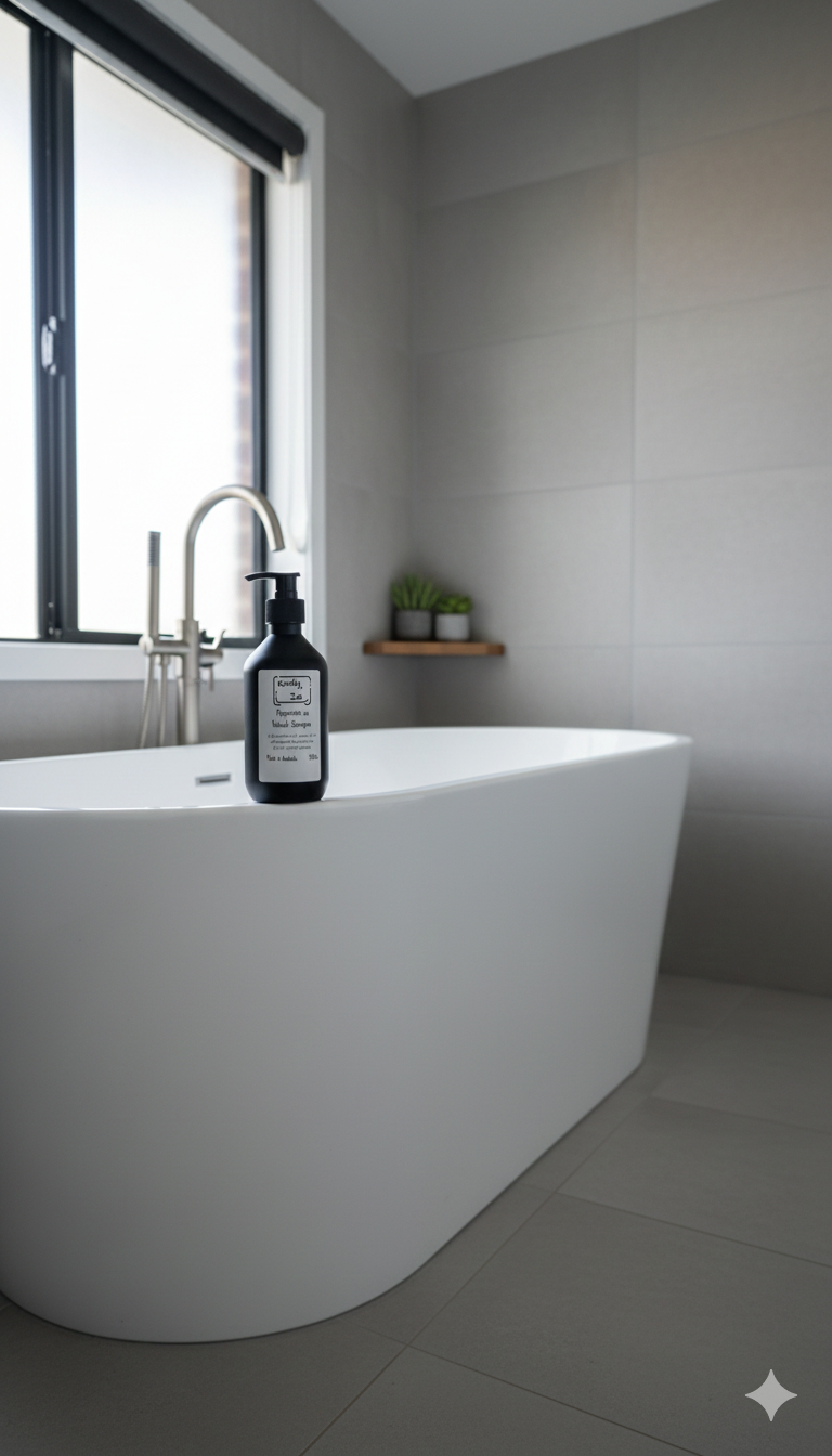 Peppermint Shampoo au Natural