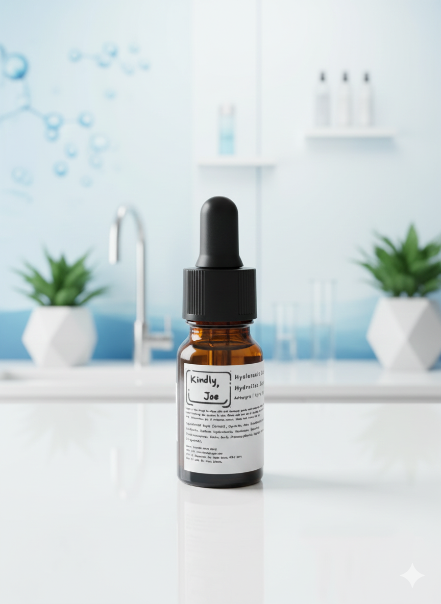 Hyaluronic Acid + Panthenol Hydration Support Serum