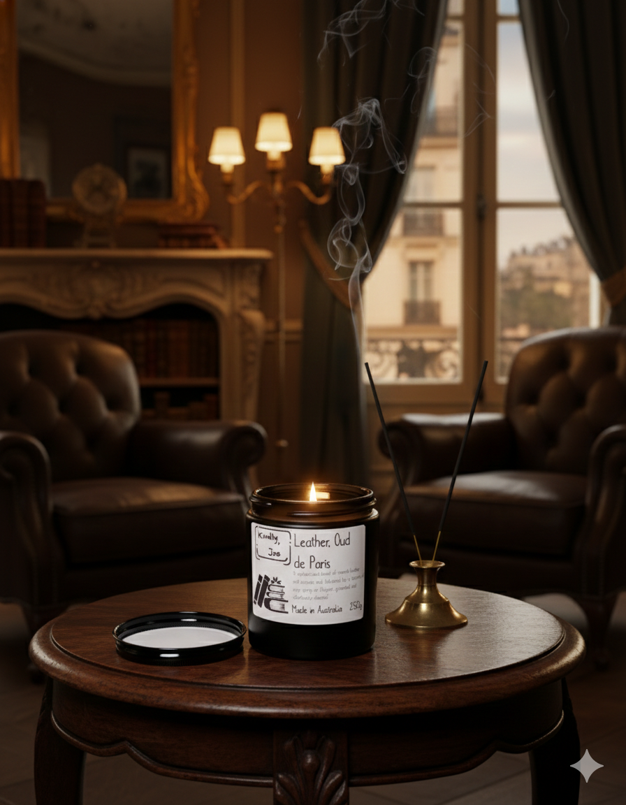 Leather, Oud de Paris — Leather & Dark Oud 250g