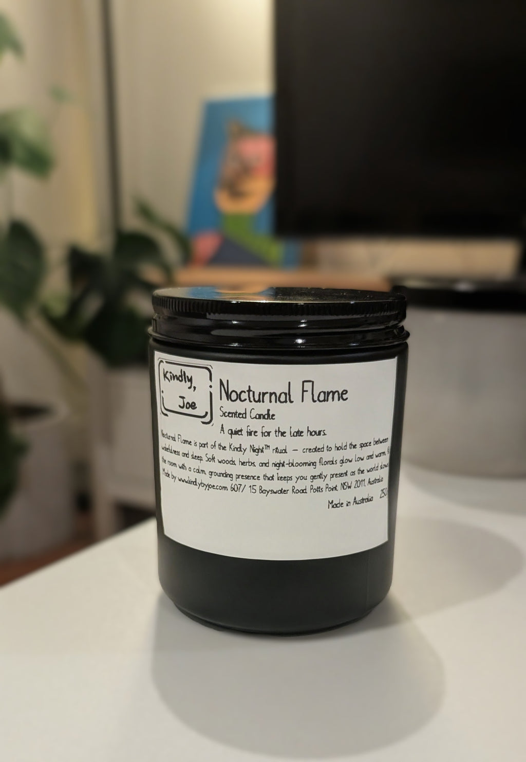 Nocturnal Flame — Smoky Resins & Woods 250g/100g