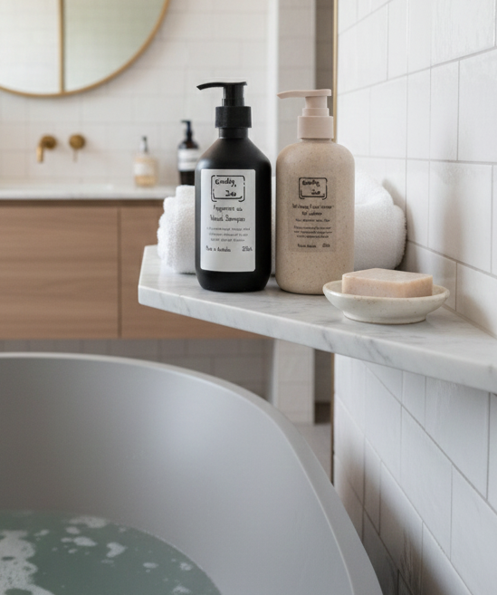 Peppermint Shampoo + Soft Mornings, Calm Evenings Conditioner Bundle