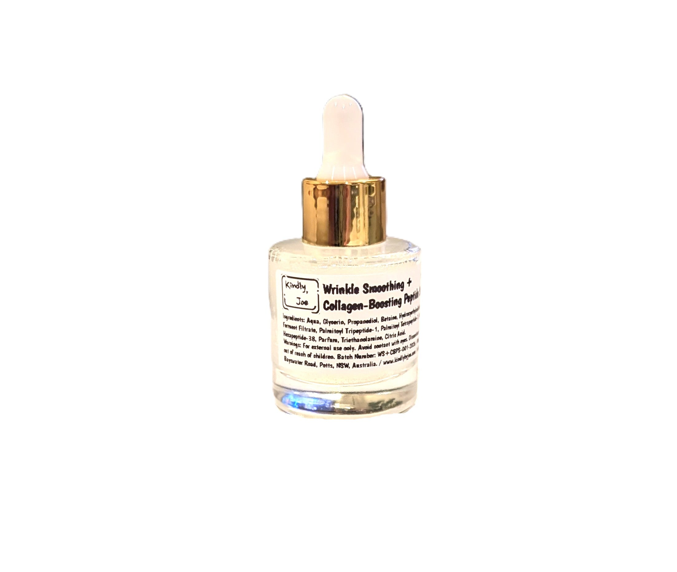 Wrinkle Smoothing + Collagen-Boosting Peptide Serum